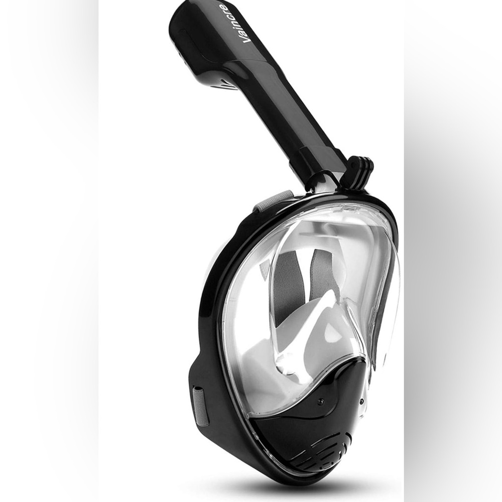 Vaincre 180° Full Face Snorkel Mask – Anti-Fog, Anti-Leak, Adjustable Head Strap
